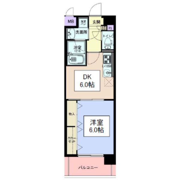 ベルデアスルの間取り