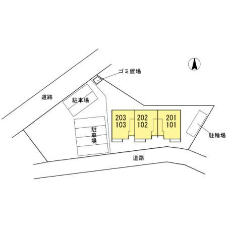 ム・ラージⅢの区画図