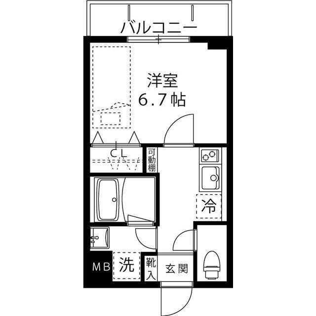 LOC'S　SAGINUMAの間取り