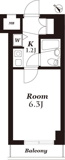 アーバンヒルズ西日暮里の間取り