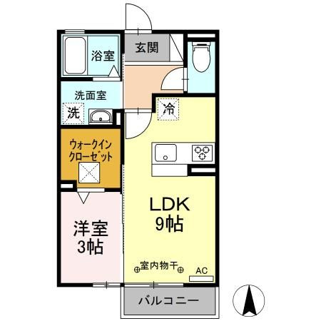 カーサ リオの間取り