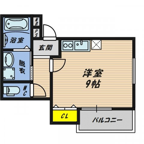 【間取り】 | フジパレス今福西Ⅱ番館