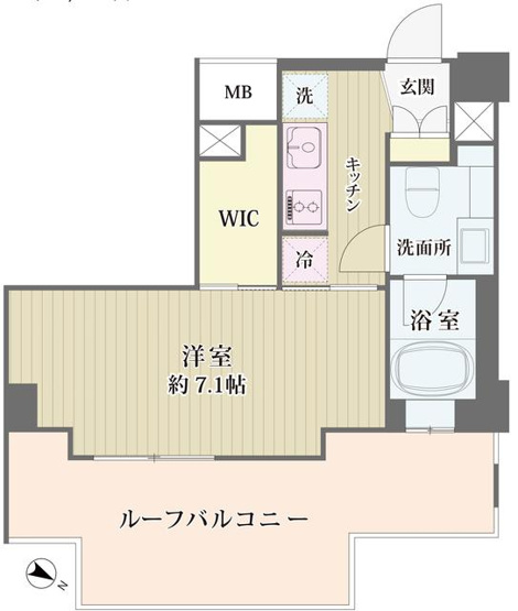 【間取り】 | ＩＢＩＳ市ヶ谷