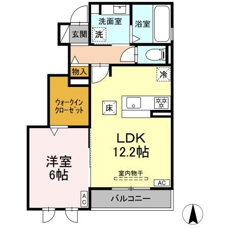 ドルチェの間取り