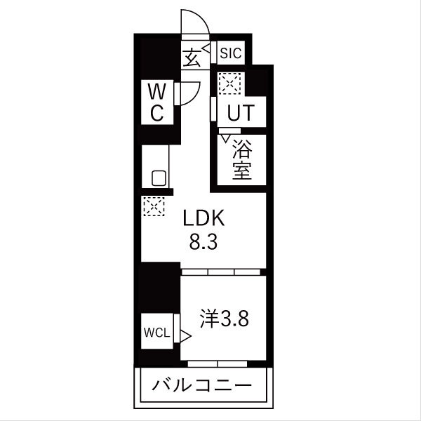 ザ・レジデンスパーク栄の間取り