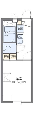 レオパレス香蘭の間取り