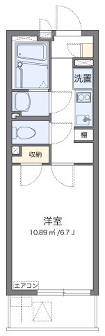 レオネクストＣＯＺＹの間取り|代表的な間取のため実際の間取とは異なる場合があります