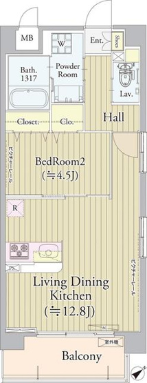 【間取り】 | エストレリータ新宿落合