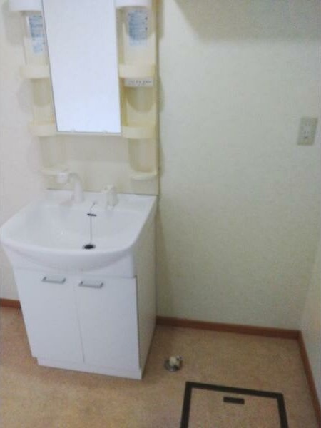 セリーヌ　A棟の洗面所