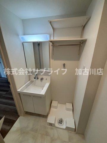 アーバンコート加古川の独立洗面台
