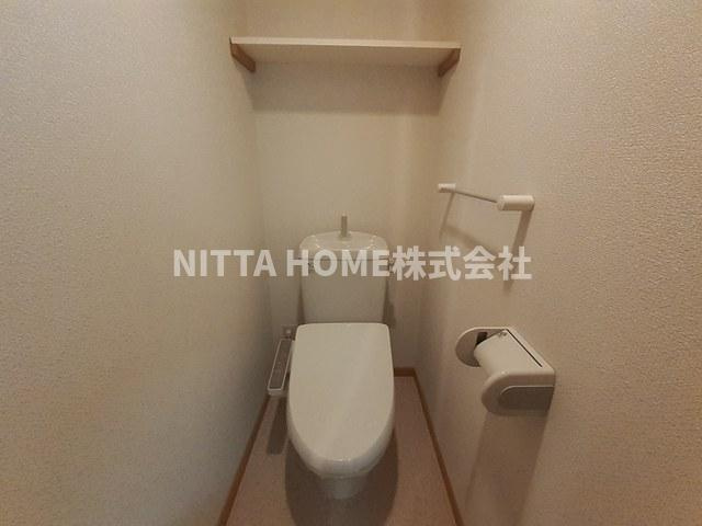 スカイハイツのトイレ|トイレにはウォシュレットが付いています◎