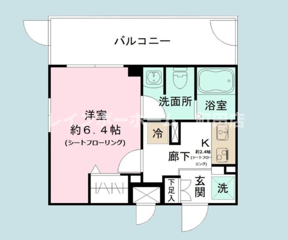 N-stage つきみ野※初期費用分割あと払いサービス利用可能物件の間取り