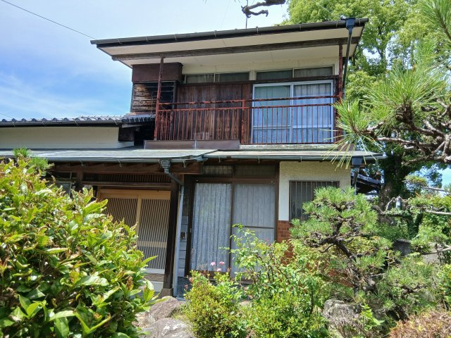 柳川市北長柄町の中古一戸建の庭