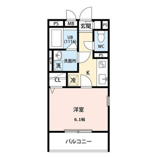 【間取り】 | ラヴェニール国分寺 | 間取りです。