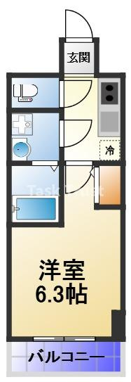 【間取り】 | エスリード大阪城クローグ