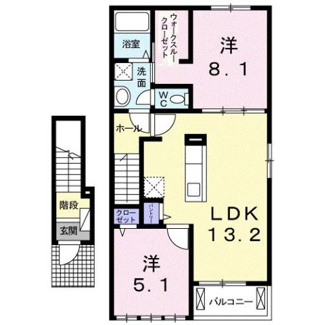 【間取り】 | アンソレイエ　Ⅵ