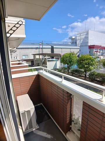 パークサイド井田のバルコニー