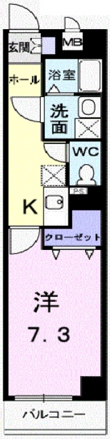 フランソレイユの間取り
