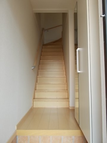 フェアリーガーデンＢの玄関