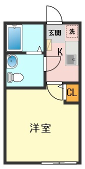 クレシア青戸の間取り