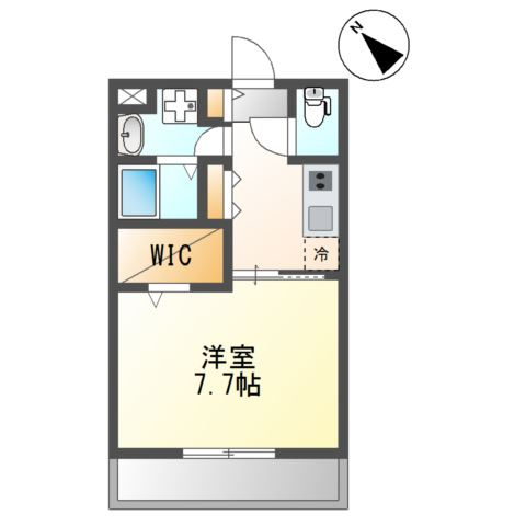 Ｕｒｂａｎ Ｃｒｏｓｓ Ｗｈｉｔｅ Ｗａｔｅｒ　春日の間取り