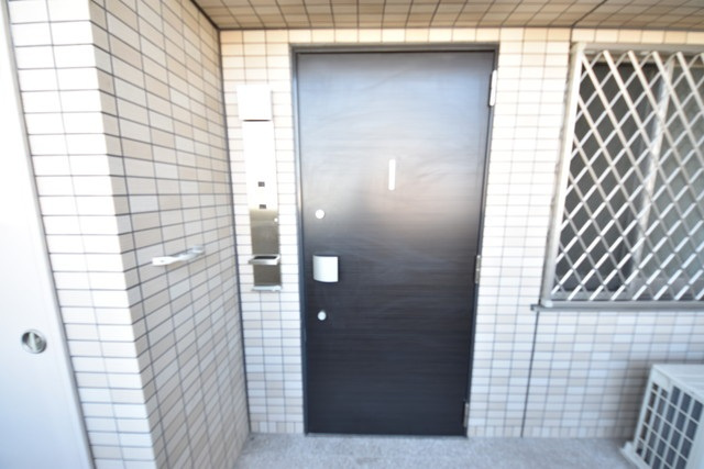 アルファステイツ平和町の玄関