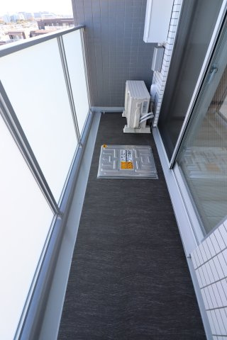 GENOVIA白糸台skygardenのバルコニー