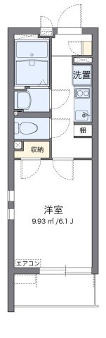 クレイノ蔦元の間取り|代表的な間取のため実際の間取とは異なる場合があります