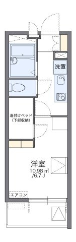 レオパレス大井町の間取り