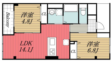 【間取り】 | Chez mon chant（シェモンシャン）