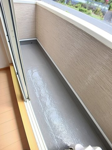メイプルビュ－・プラッツＡのバルコニー