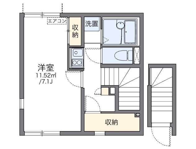 レオネクストハピネスの間取り