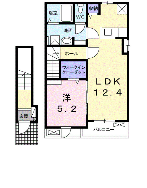 プレフェリート・Ⅰの間取り