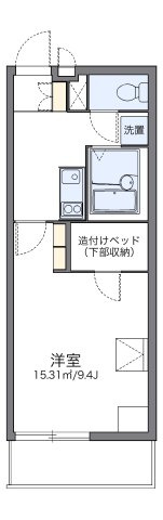 レオパレスマドンナ　Ⅱの間取り