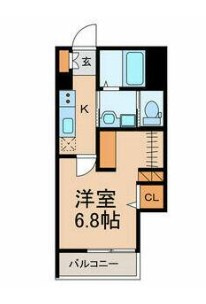 アテナ稲毛の間取り
