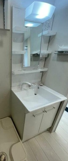 アテナ稲毛の洗面所