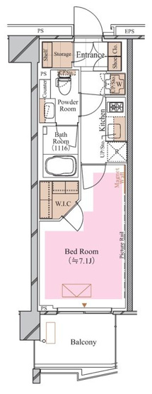 【間取り】 | ブランシエスタ糀谷