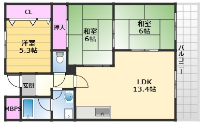 【間取り】 | ラピート15
