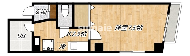 アイビーコートの間取り|間取りです。
