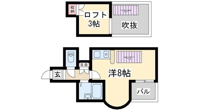 【間取り】 | 東三国ユーリプラザ