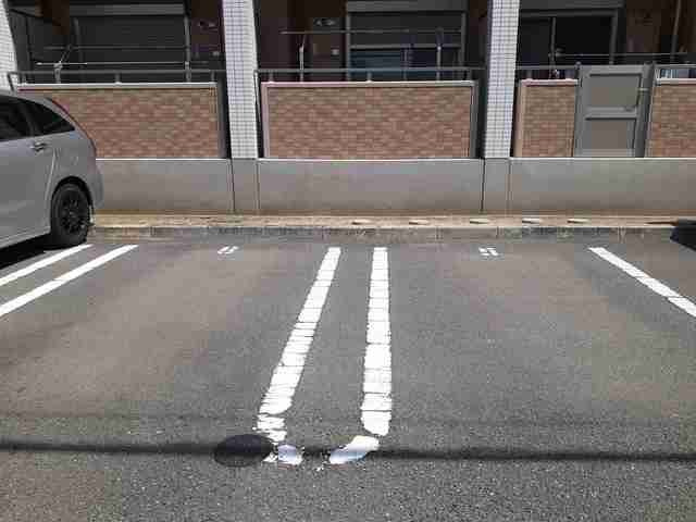 サニーキャンプ　今池の駐車場