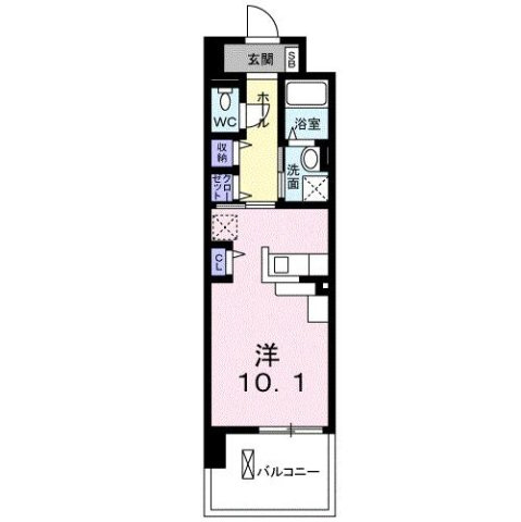 サニーキャンプ　今池の間取り