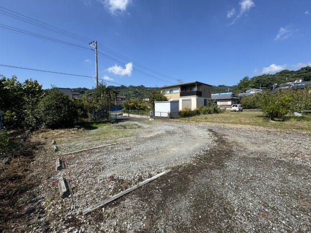 宇城市不知火町松合の売地の外観