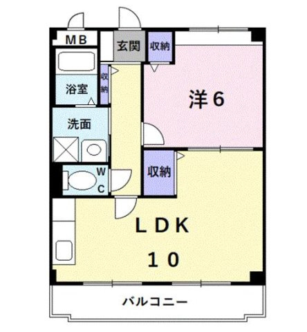 シャルマンヴィラの間取り