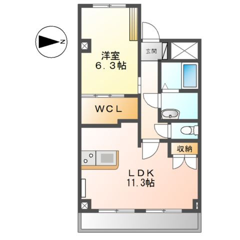 エトワールの間取り
