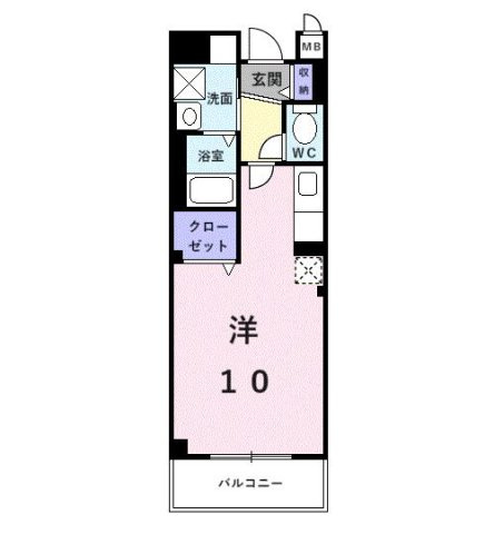 サンクレール北花田の間取り