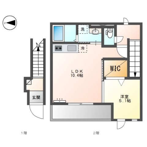 Pavillon Saburon（パヴィヨン サブロン）の間取り