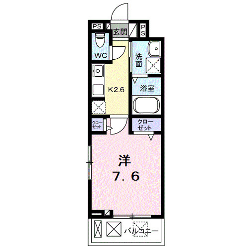 スローン・スクエアの間取り