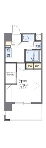 レオパレスＲＥＺＯＮ中百舌鳥の間取り