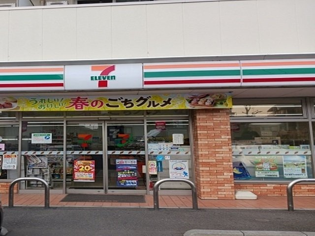 ヴィラ　デ　オーブⅤの周辺|セブンイレブン川崎菅６丁目店まで150m
